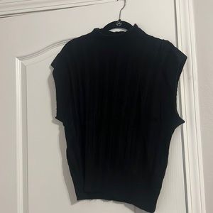 Black Sweater Vest